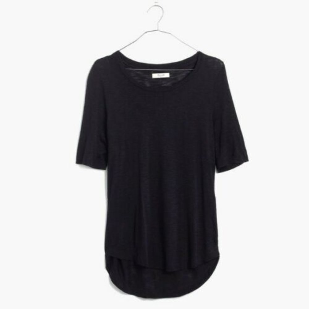 Madewell Anthem Curved Hem 3/4 Sleeve Tee